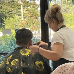 Hair dresser Paloma! The person that knows the  colors and hair cuts