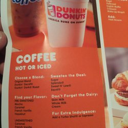 Dunkin' - Coffee hot or iced