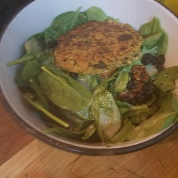 Bareburger - Forest Hills - Entree salad way to small if that's all your having get the share size, we added veggie patty - Burgers Near Me - Forest Hills, New York