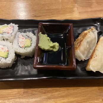 Ramen House - California Roll and Gyoza as part of Tonkotsu Ramen Combo - Ramen Near Me - San Francisco, California