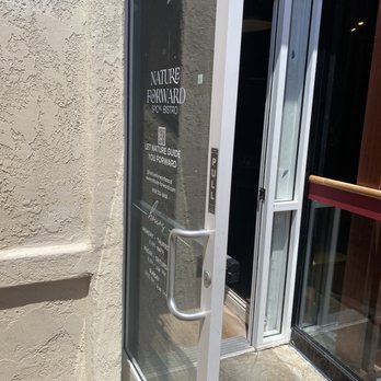 Nature Forward Socal Bistro - Hours on door say 3pm - French Near Me - San Diego, California Nature Forward Socal Bistro - Hours on door say 3pm - French Near Me - San Diego, California
