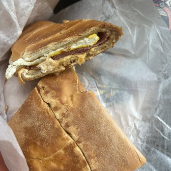 El Timón Panadería - Salami egg and cheese - Sandwiches Near Me - Fajardo, Puerto Rico