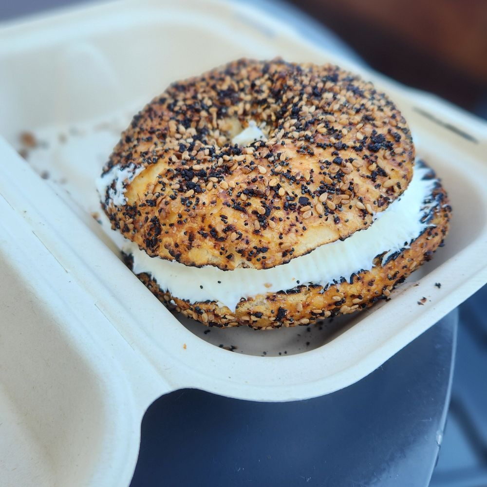 Layla Bagels & Coffee - Everything bagel - Bagels Near Me - Santa Monica, California Layla Bagels & Coffee - Everything bagel - Bagels Near Me - Santa Monica, California
