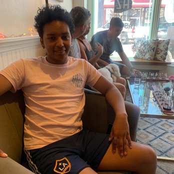 Grand Canyon Wine Co. - Seating! With our small dog :) - Wine Bars Near Me - Williams, Arizona Grand Canyon Wine Co. - Seating! With our small dog :) - Wine Bars Near Me - Williams, Arizona