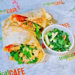 Thai Chicken Wrap