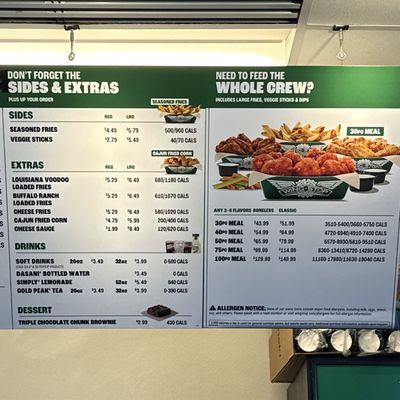 Menu photo 3 Wingstop Garden Grove, CA