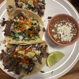 Tacos de carne asada Tacos de carne asada