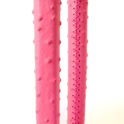 Ace of Clubs Golf - Pink Ostrich Stitchback Putter Grip by Ace of Clubs Golf Co.