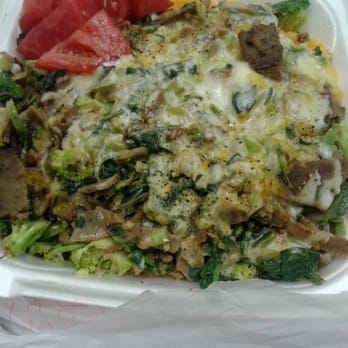 Mr Everything Cafe - Lamb over Yellow Rice w Xtra Spinach. - Cheesesteaks Near Me - Riverdale, Georgia Mr Everything Cafe - Lamb over Yellow Rice w Xtra Spinach. - Cheesesteaks Near Me - Riverdale, Georgia