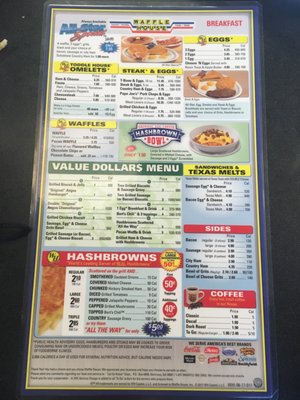 Menu photo 2 Waffle House Houston, TX Menu photo 2 Waffle House Houston, TX