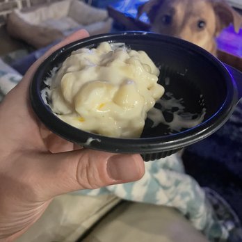 Slim Chickens - $3 + big tax for about 4 TBSP of Mac and cheese. - Southern Near Me - Madison, Alabama Slim Chickens - $3 + big tax for about 4 TBSP of Mac and cheese. - Southern Near Me - Madison, Alabama