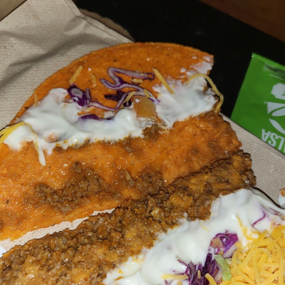 Taco Bell - I asked for cabbage. Thus is 60 cents worth - Tacos Near Me - Henderson, Texas Taco Bell - I asked for cabbage. Thus is 60 cents worth - Tacos Near Me - Henderson, Texas