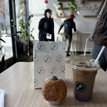 Rose Ave Bakery - sesame donut + ube latte - Bakeries Near Me - Washington, DC, District of Columbia Rose Ave Bakery - sesame donut + ube latte - Bakeries Near Me - Washington, DC, District of Columbia