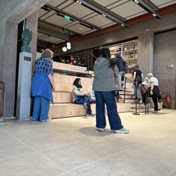 Bryggens Museum - Lobby waiting area for walking tour