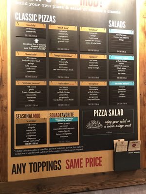 Menu photo 2 MOD Pizza Columbia, SC