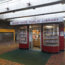 Civic Center Metro Rail Station - Miami-dade Library satellite Station