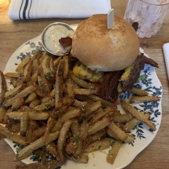 The Fed - Burger and truffle fries - New American Near Me - Clarkston, Michigan The Fed - Burger and truffle fries - New American Near Me - Clarkston, Michigan