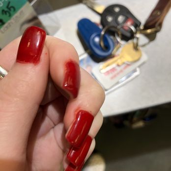 Queen Nails - missed color - Nail Salons Near Me - San Marcos, Texas