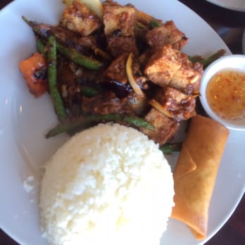 Kurumba Restaurant - Tofu sambal on rice - Malaysian Near Me - Port Moody, British Columbia Kurumba Restaurant - Tofu sambal on rice - Malaysian Near Me - Port Moody, British Columbia