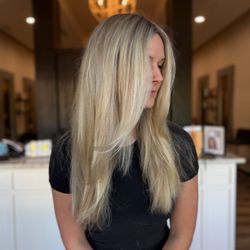 The Parlor Beauty Studio - Dimensional blonde results!