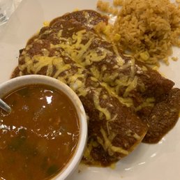 Fajita enchiladas