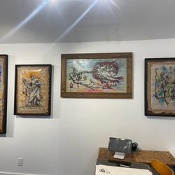 Inside of Ol' Blue Gallery