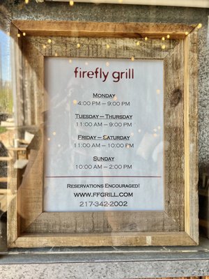 Firefly Grill by null