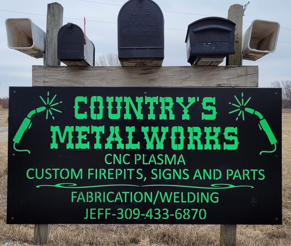 COUNTRY’S METALWORKS 356 Carlock Rd, Carlock, Illinois Metal