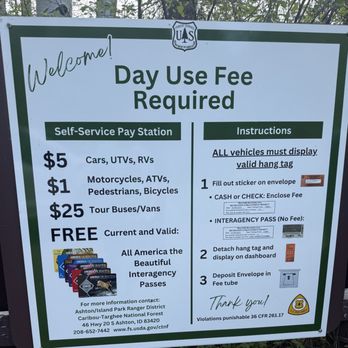 Mesa Falls - Instructions at self check - Local Flavor Near Me