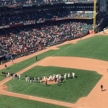 Oracle Park - Giants win...thanks to Buster's pinch hitting. - Stadiums & Arenas Near Me - San Francisco, California Oracle Park - Giants win...thanks to Buster's pinch hitting. - Stadiums & Arenas Near Me - San Francisco, California