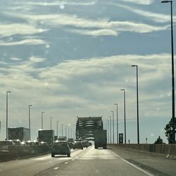 View driving west-bound (taken from passenger seat)