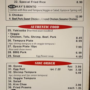 Kay's Teriyaki Plus - Menu part 2 - Japanese Near Me - Spokane, Washington Kay's Teriyaki Plus - Menu part 2 - Japanese Near Me - Spokane, Washington