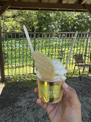 Pistachio Ice Cream by null