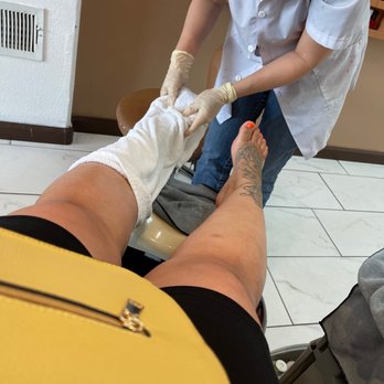 Angel's Nail & Spa - Hot towel treatment - Nail Salons Near Me - Riverside, California