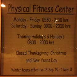 Physical Fitness Center