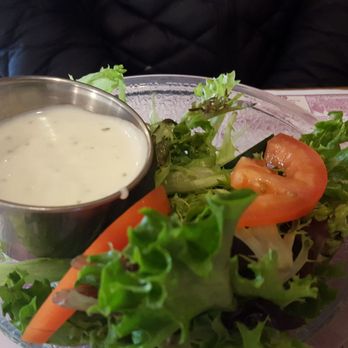 Bay Haven Lobster Pound - Side salad with ranch dressing - Seafood Near Me - Cornish, Maine Bay Haven Lobster Pound - Side salad with ranch dressing - Seafood Near Me - Cornish, Maine