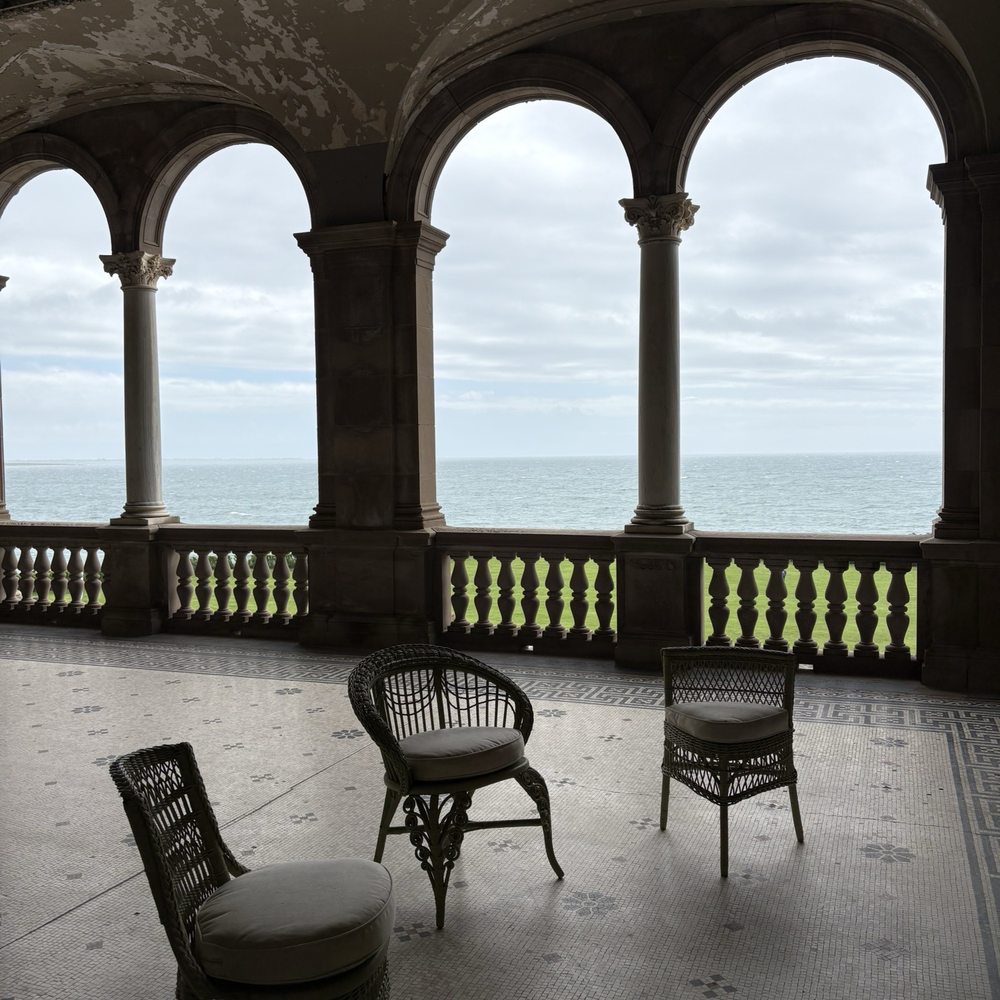 The Breakers - Back terrace - Landmarks & Historical Buildings Near Me - Newport, Rhode Island The Breakers - Back terrace - Landmarks & Historical Buildings Near Me - Newport, Rhode Island
