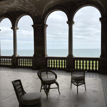 The Breakers - Back terrace - Landmarks & Historical Buildings Near Me - Newport, Rhode Island