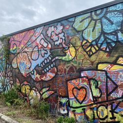 Tattooed Renderings Mural