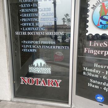 Mail Services - Notaries Near Me - Long Beach, California