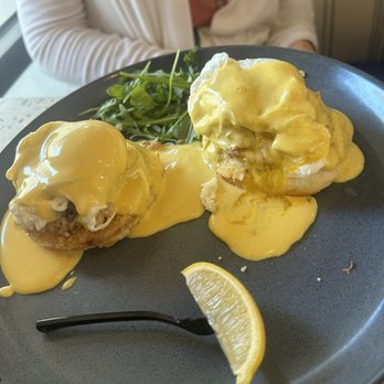 The Boathouse - Lump Crab Benny - Seafood Near Me - Saint Johns, Florida