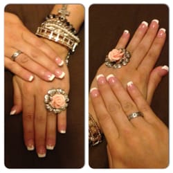 Pro-Nails - Pink and White