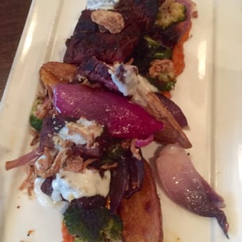 Eatery A - Hanger steak - Mediterranean Near Me - Des Moines, Iowa
