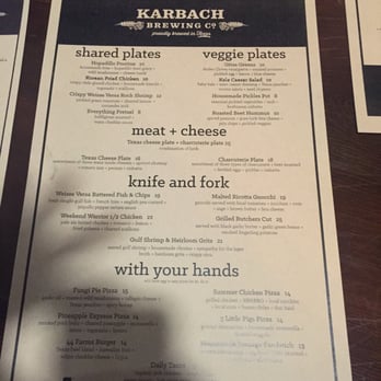 Karbach Brewing - Menu! They are constantly making upgrades!b - Venues & Event Spaces Near Me - Houston, Texas Karbach Brewing - Menu! They are constantly making upgrades!b - Venues & Event Spaces Near Me - Houston, Texas