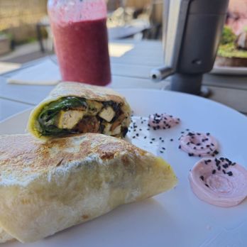 Poa Cafe - Vegan Burrito, Immunity smoothie - Juice Bars & Smoothies Near Me - Portland, Oregon