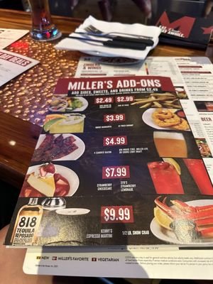 Menu photo 1 Miller's Ale House Port St Lucie, FL