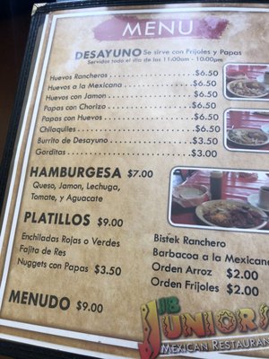 Menu photo 3 Taqueria Jb Juniors Fort Worth, TX Menu photo 3 Taqueria Jb Juniors Fort Worth, TX