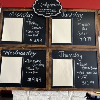 Johnie's Jr. Burgers - Daily Specials - it changes every wk - Burgers Near Me - Orange, California