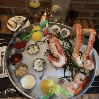 Black and Blue Steak and Crab - Half size seafood tower - Seafood Near Me - Albany, New York