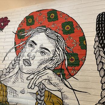 Grounded - Inside mural - Pizza Near Me - Las Cruces, New Mexico